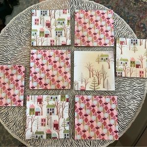 Handcrafted Cork Christmas Coasters